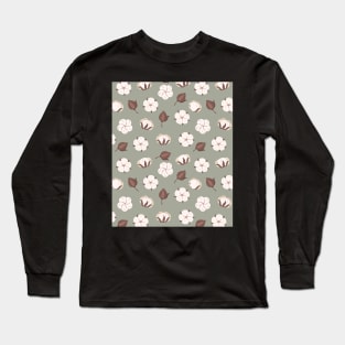 Blooming cotton flower 1 Long Sleeve T-Shirt